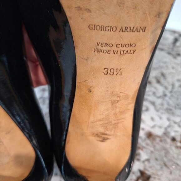 Giorgio‎ Armani patent pumps  size 39.5EUR/8.5 US - Picture 7 of 8